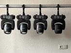 4x Tecno Led Moving Head, Ophalen, Licht