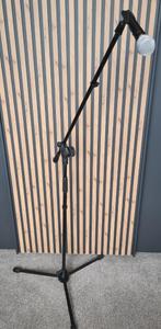 Microfoon standaard met microfoon, Ophalen of Verzenden, Zo goed als nieuw, Zangmicrofoon