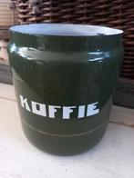 resedagroen emaille koffiebus, Antiek en Kunst, Antiek | Emaille, Ophalen of Verzenden