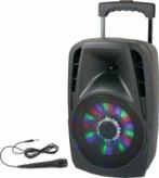 PARTY-8LED Mobiele Speaker 8 inch 300Watt [6100P-B], Nieuw, Overige merken, Front, Rear of Stereo speakers, Ophalen of Verzenden