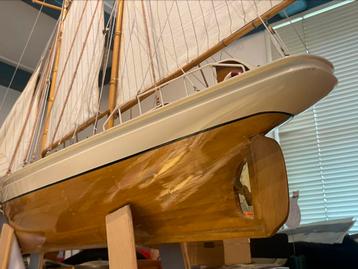 Model schip schoener. Hout beschikbaar voor biedingen