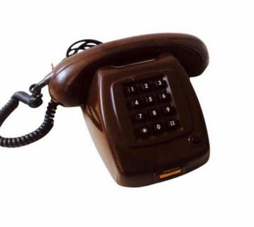 Retro PTT T65 Telefoon - Mocca Bruin beschikbaar voor biedingen