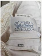 Trouwjurk met parels en sleep maat 48 hh, Kleding | Dames, Trouwkleding en Trouwaccessoires, Trouwjurk, Wit, Onbekend, Ophalen of Verzenden