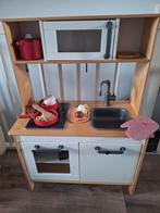Ikea speelkeuken met accessoires, Kinderen en Baby's, Speelgoed | Speelkeukens, Ophalen, Zo goed als nieuw, Hout, Speelkeuken