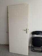 Brandwerende binnen-opdekdeur, Doe-het-zelf en Verbouw, Deuren en Horren, Ophalen, 80 tot 100 cm, Binnendeur, Zo goed als nieuw