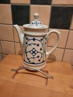 Bavaria Saks koffie pot nette staat blauwe /wit, Ophalen of Verzenden
