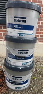 Sikkens muur verf, Ophalen, Wit, Nieuw, Verf