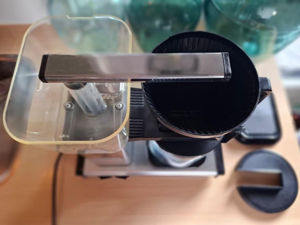 Douwe Egberts Technivorm Moccamaster - zilver/zwart., Ophalen, Gebruikt, Koffiemachine, Gemalen koffie