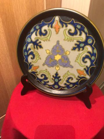 GROOT PLATEEL BORD GOUDA HOLLAND 30 CM. ONBESCHADIGD beschikbaar voor biedingen