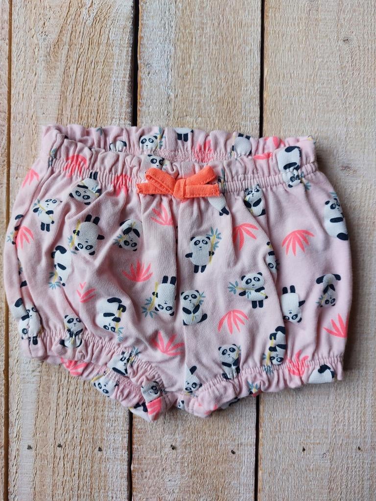 Leuk broekje maat 56 met panda print, Broekje, Zo goed als nieuw, Hema, Verzenden