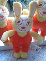 Konijn met brilletje van Zwitsal zacht velours meet ca 20 cm, Ophalen of Verzenden, Zo goed als nieuw, Konijn