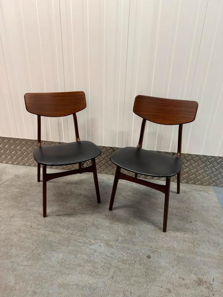 Vintage Louis van Teeffelen Eetkamerstoelen, Antiek en Kunst, Antiek | Meubels | Stoelen en Banken, Ophalen