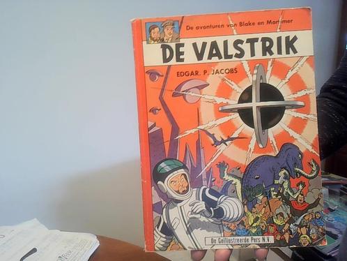 blake en mortimer nr 6 de valstrik uitgave lombard uit 1972, Boeken, Stripboeken, Gelezen, Eén stripboek, Ophalen of Verzenden