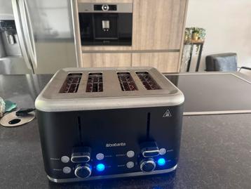 Brabantia broodrooster dubbel 4 te gelijk. beschikbaar voor biedingen