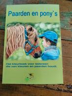 Kleurboek paarden en pony's., Hobby en Vrije tijd, Tekenen, Nieuw, Ophalen of Verzenden