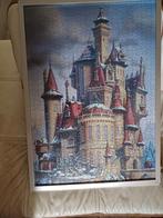 Kasteel Belle en het Beesy, Disney puzzel, Gebruikt, Ophalen of Verzenden, 500 t/m 1500 stukjes, Legpuzzel