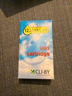 123inkt CLI-8Y Geel Cartridge - Nieuw, Computers en Software, Printerbenodigdheden, Ophalen of Verzenden, Nieuw, Cartridge