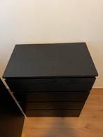 2 Ikea Malm ladekasten met vier lades, Ophalen, Gebruikt, 50 tot 100 cm, Minder dan 100 cm