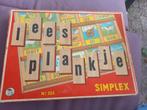 Vintage Simplex Leesplankje - Incompleet, Antiek en Kunst, Ophalen of Verzenden
