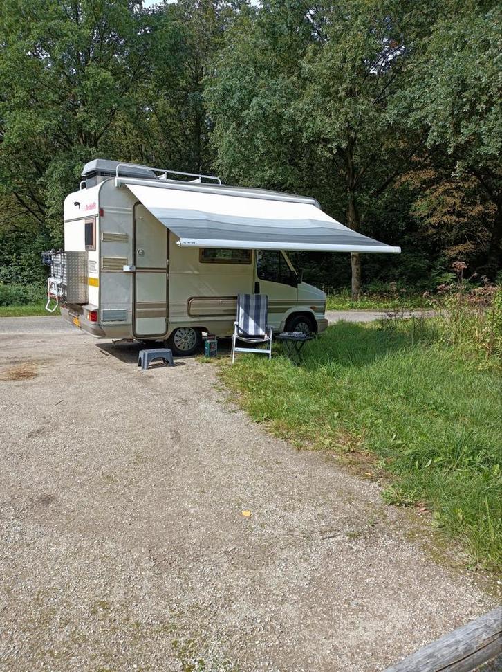 Compacte camper - Goed onderhouden!, Caravans en Kamperen, Campers, Particulier, tot en met 4, Half-integraal, Fiat, Diesel, Handgeschakeld