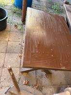 Tafels en stoelen, Huis en Inrichting, Stoelen, Ophalen, Gebruikt, Bruin, Hout