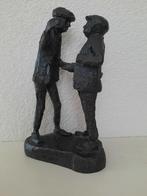 Bronzen beeldje veehandelaren, Ophalen of Verzenden, Zo goed als nieuw, Mens