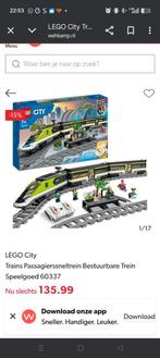 Lego city Train, Ophalen of Verzenden, Zo goed als nieuw, Elektrisch, Overige merken
