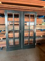 Terrasdeuren, Raamkozijn, Zo goed als nieuw, Hout, Ophalen