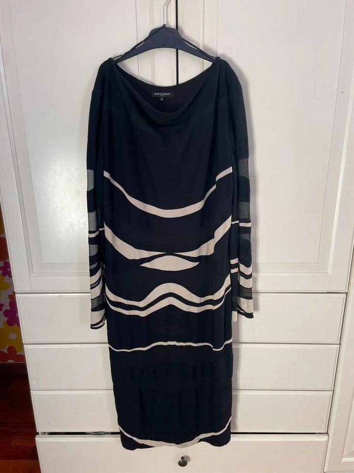 Ana alcazar jurk 42, Kleding | Dames, Jurken, Nieuw, Maat 42/44 (L), Zwart, Knielengte, Verzenden