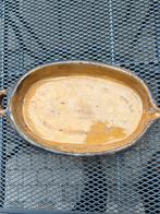 Antieke Franse aardewerken ovenschaal, Antiek en Kunst, Ophalen of Verzenden