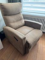 Relaxfauteuil bruin (prima voor een 2e ronde!), Ophalen, Overige materialen, Gebruikt, 75 tot 100 cm