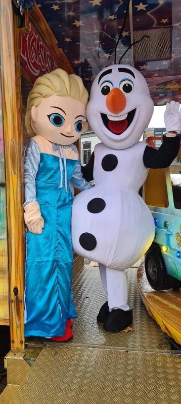 Mascotte Elsa te huur  beschikbaar voor biedingen