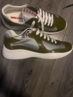 Prada Olive Green Sneakers Maat 42, Kleding | Dames, Schoenen, Verzenden, Nieuw, Groen, Sneakers of Gympen