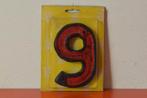 Retro vintage kunsthars jaren 70 huisnummer - 6 of 9, Ophalen of Verzenden