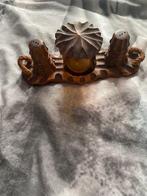1 retro vintage peper zout en mosterd stel ongeveer 25 cm, Antiek en Kunst, Ophalen