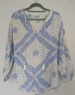 Nieuw! Maison 123 Paris blouse met zilveren lurex, Maat 38/40 (M), Wit, Ophalen of Verzenden, Nieuw