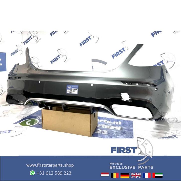 W213 E63 E63S AMG ACHTERBUMPER + DIFFUSER Mercedes E Klasse, Auto-onderdelen, Carrosserie en Plaatwerk, Bumper, Mercedes-Benz