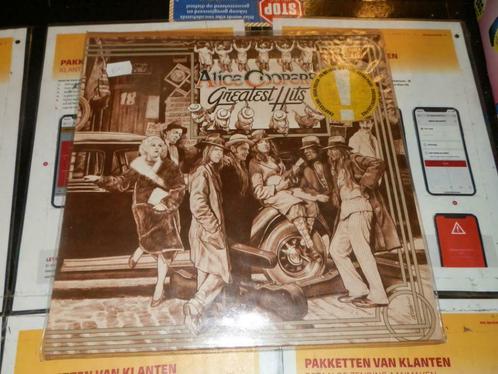 Lp Alice Copper greatist HIts Garage 1974, Cd's en Dvd's, Vinyl | Rock, Gebruikt, Poprock, 12 inch, Ophalen of Verzenden