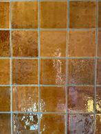 Vintage Wandtegels Menorca Roestbruin 10x10 Craquele, Doe-het-zelf en Verbouw, Tegels, Ophalen, Nieuw, Minder dan 20 cm, Minder dan 5 m²