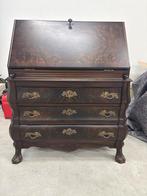 Vintage secretaire kast, Antiek en Kunst, Antiek | Meubels | Kasten, Ophalen