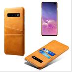 Galaxy S10 Plus Back Cover + Glas Screenprotector _ Bruin, Telecommunicatie, Mobiele telefoons | Hoesjes en Frontjes | Samsung