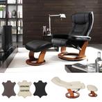 Chique Comfortabele Hamilton Relax-Faureuil Design TV-Stoel, Huis en Inrichting, Fauteuils, Minder dan 75 cm, Nieuw, Leer, Ophalen of Verzenden
