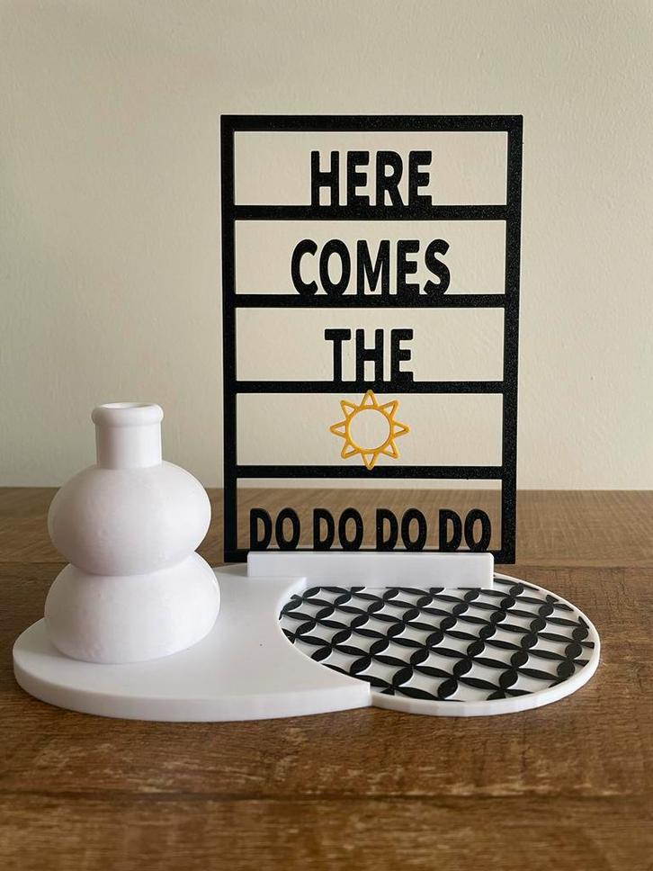 3D Geprinte Houders & Tekstramen, Huis en Inrichting, Woonaccessoires | Overige, Nieuw, Ophalen of Verzenden
