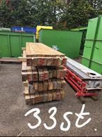 Houten balken, Doe-het-zelf en Verbouw, Hout en Planken, Gebruikt, Ophalen of Verzenden, Balk, Vuren
