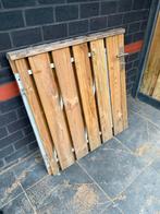 Grenen Tuinpoort Laag - 100x100cm met Slot, 100 tot 150 cm, Nieuw, Ophalen of Verzenden, Looppoort