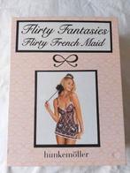 Hunkemoller Flirty Fantasies - Flirty French Maid Mt XL, Hunkemöller, Verzenden, Zwart, Setje