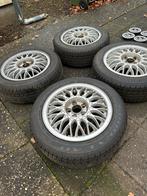 BBS RJ 407 Velgen + Naafdeksels VW CORRADO VR6 16v 8v G60, Ophalen, Gebruikt, 15 inch, Velg(en)