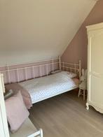 Ikea spijlenbed Tromsnes incl. matras en bodem, Ophalen, Gebruikt, 90 cm, Eenpersoons