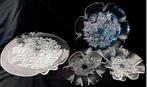 Set/4 Mikasa 'Bianca' Serveerset, Antiek en Kunst, Antiek | Glas en Kristal, Ophalen of Verzenden