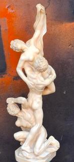 Rape of the Sabine woman. A. Santini.  Italy.  25 cm., Ophalen, Zo goed als nieuw, Mens